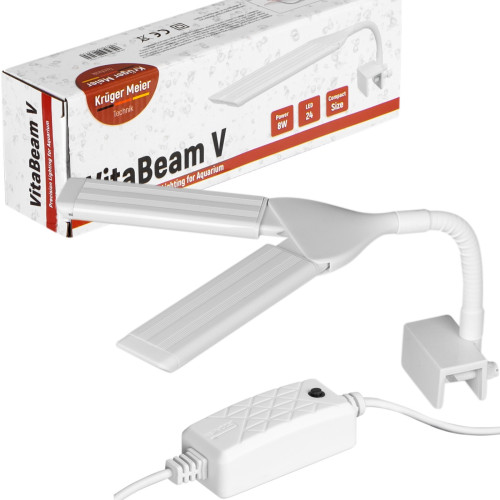 Kruger Meier VitaBeam V lampa LED 8W 10-40l - Idealna do akwarium