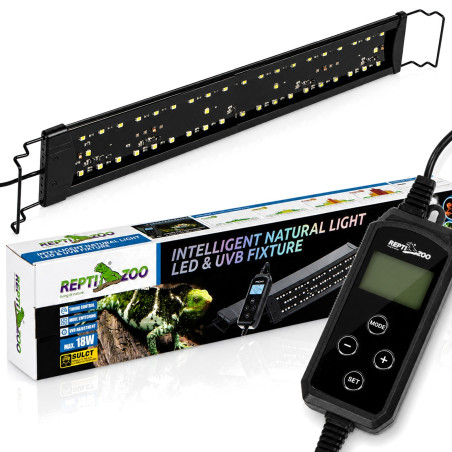 Lampa LED Repti-Zoo Natural Light UVB 18W automatyczna 60 cm do terrarium