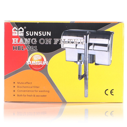 SunSun Hang Filter Double - podwójny filtr kaskadowy 600l/h | Krystaliczna woda i łatwy montaż