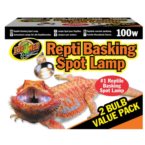 Zoomed Repti Basking Spot Lamp 100W 2 szt. - Idealna do terrarium
