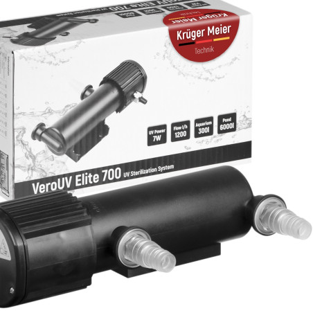 Kruger Meier VeroUV Elite 700 - sterylizator UV 7W | Krystaliczna woda