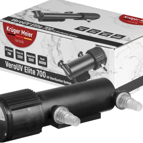 Kruger Meier VeroUV Elite 700 - sterylizator UV 7W | Krystaliczna woda