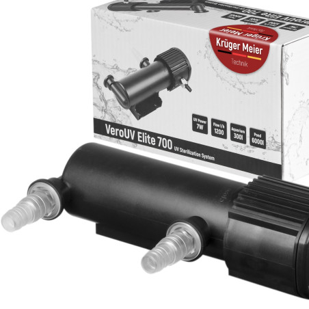 Kruger Meier VeroUV Elite 700 - sterylizator UV 7W | Krystaliczna woda