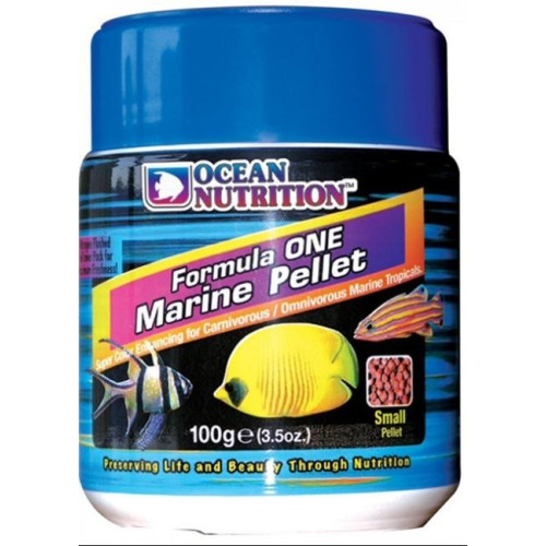 Ocean Nutrition Formula One Pellets S 100g - Idealny pokarm dla ryb morskich