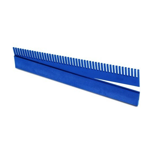 Grzebień przelewowy 42cm Aquario niebieski - Krystaliczna woda w akwarium