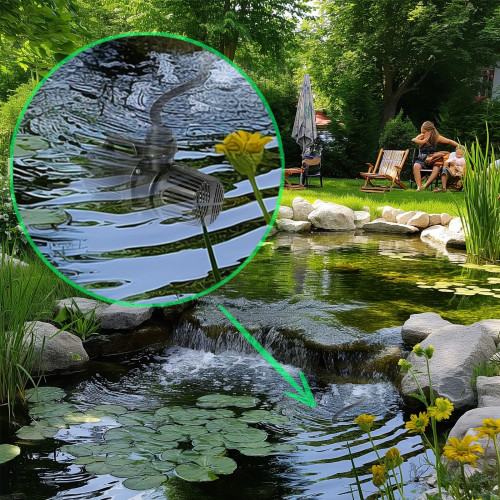 Kruger Meier StreamPulse Pond - pompa wody do oczka wodnego 15000l/h | Krystaliczna woda