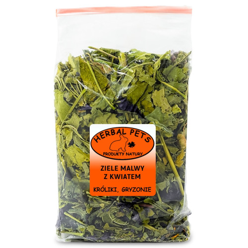 Herbal Pets - Ziele Malwy z Kwiatami 70g | Naturalna przekąska dla gryzoni
