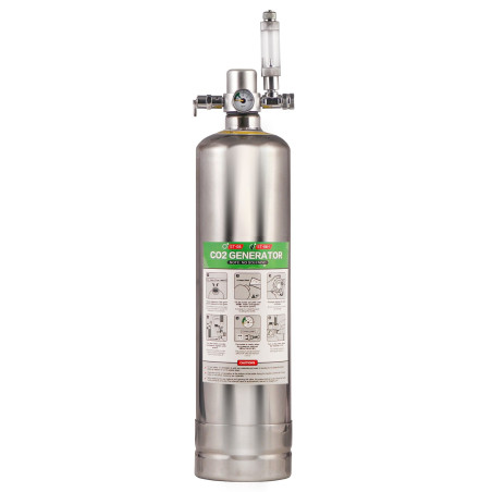 Zestaw CO2 Aquario Green Bubbles z elektrozaworem
