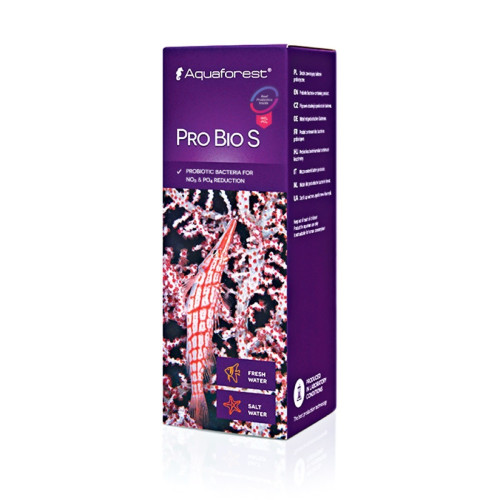 Aquaforest Pro Bio S 50ml - Krystaliczna woda w akwarium morskim