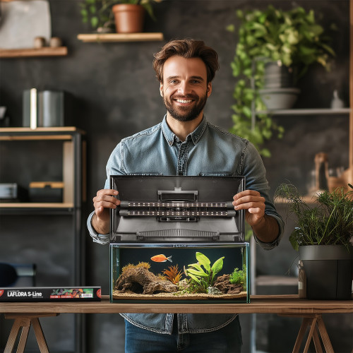 Kruger Meier LAFLORA S-Line 40 świetlówka LED 32cm - Idealna do akwariów słodkowodnych