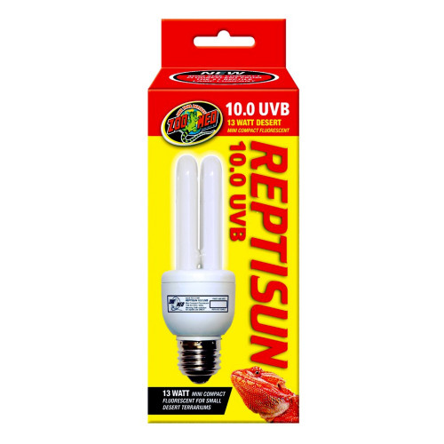 ZOOMED ReptiSun Mini 10.0 UVB 13W - Zdrowe kości i aktywność gadów