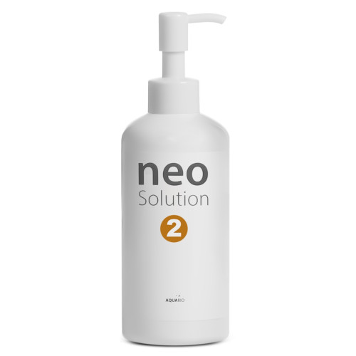Nawóz do roślin akwariowych NEO MEDIA Neo Solution 2, mikroelementy, aminokwasy i kwas humusowy, 300 ml