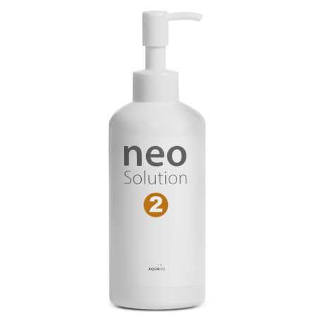 Nawóz do roślin akwariowych NEO MEDIA Neo Solution 2, mikroelementy, aminokwasy i kwas humusowy, 300 ml