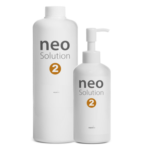 Nawóz do roślin akwariowych NEO MEDIA Neo Solution 2, mikroelementy, aminokwasy i kwas humusowy, 300 ml