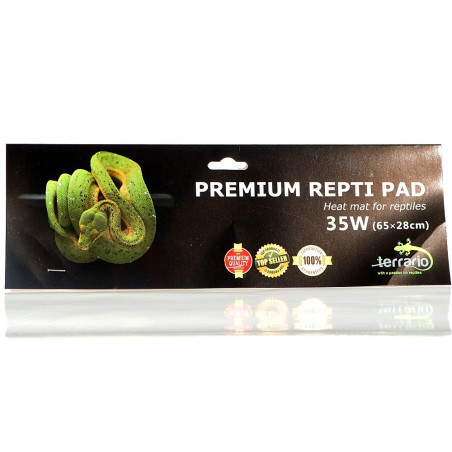 Terrario Premium Repti Pad 35W - mata grzewcza z regulacją | Bezpieczne, energooszczędne ogrzewanie dla gadów