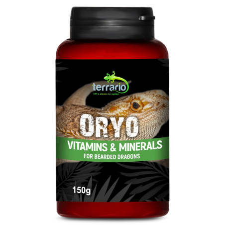 Terrario ORYO for Bearded Dragons 150g witaminy dla agamy brodatej - Zdrowe kości i lepszy apetyt
