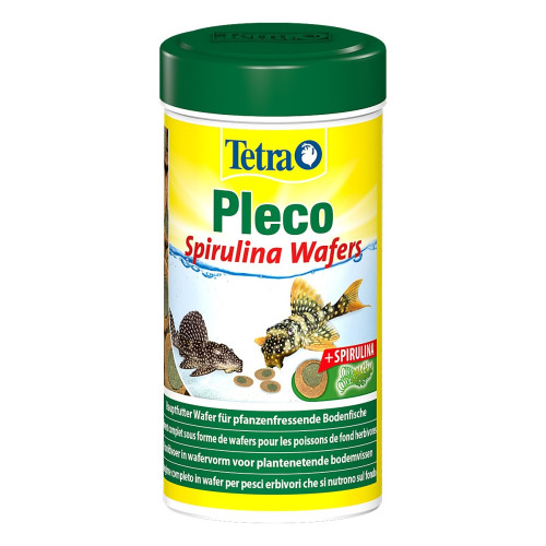 Tetra Pleco Spirulina Wafers 250ml - Idealny dla glonojadów, wzmacnia zdrowie i intensywność barw