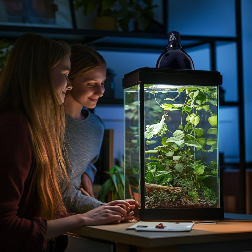 Terrario Biosphere Light oprawka na żarówki grzewcze - Idealna dla gadów