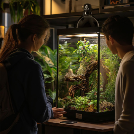Terrario Biosphere Light oprawka na żarówki grzewcze - Idealna dla gadów