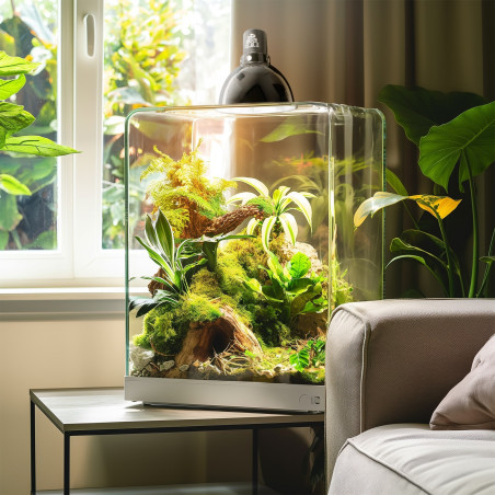 Terrario Biosphere Light oprawka na żarówki grzewcze - Idealna dla gadów