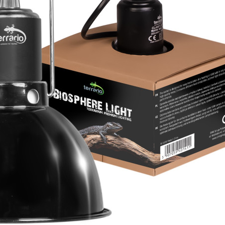 Terrario Biosphere Light oprawka na żarówki grzewcze - Idealna dla gadów