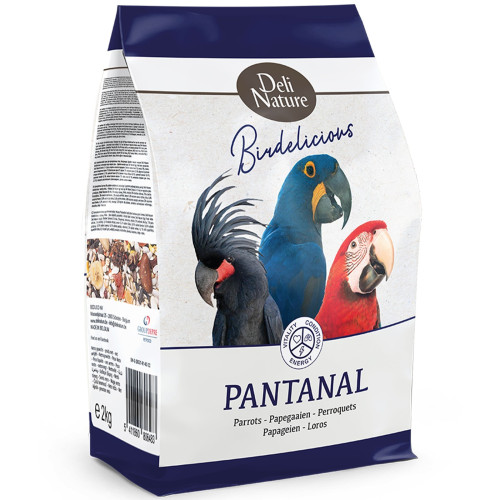 Deli Nature Birdelicious Pantanal 750g - Dla Ara i Kakadu, zdrowe pióra i energia