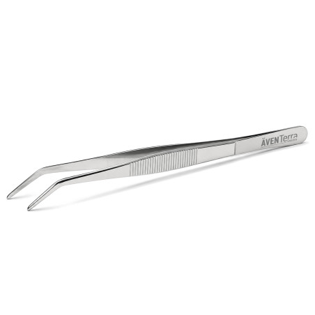 Pęseta do terrarium Aventerra CLAWEY ARC 20 cm stalowa, zagięta