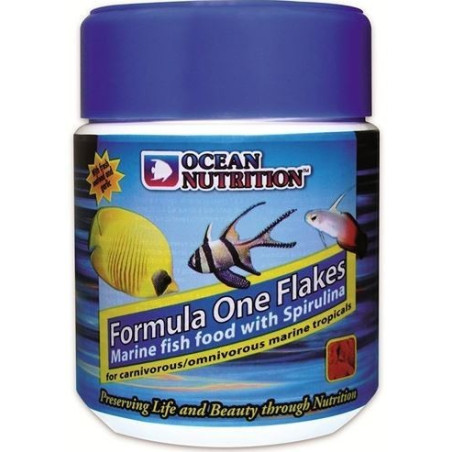 Ocean Nutrition Formula One Flakes 34g - Intensywne kolory i zdrowie ryb morskich