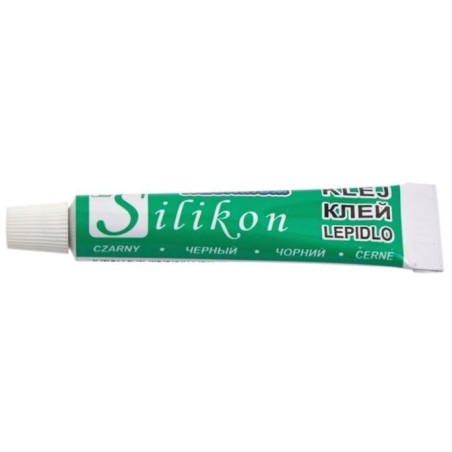 Silikon 8ml - czarny | Szybkie i trwałe uszczelnienie akwarium