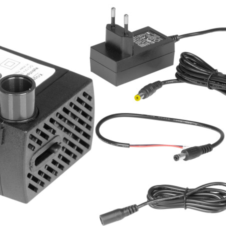 Kruger Meier HydroSpark All Connect - pompa wody 300l/h 12V i 230V | Cicha i oszczędna, idealna do oczka wodnego