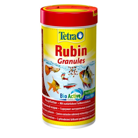 Tetra Rubin Granules 250ml - Intensywne kolory i zdrowe rybki