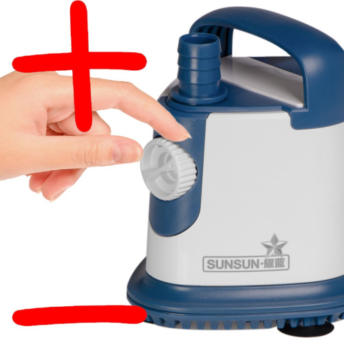 Pompa niskiego zanurzenia SunSun YGP 1500 1500 l/h, zestaw z wężem