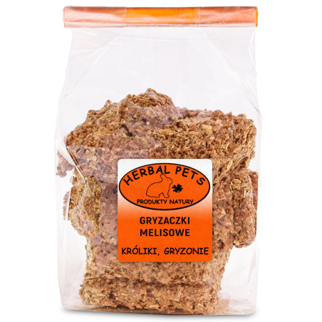 Herbal Pets - Gryzaczki Melisowe 140g | Naturalne uspokojenie i ścieranie zębów