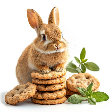 Herbal Pets - Gryzaczki Melisowe 140g | Naturalne uspokojenie i ścieranie zębów