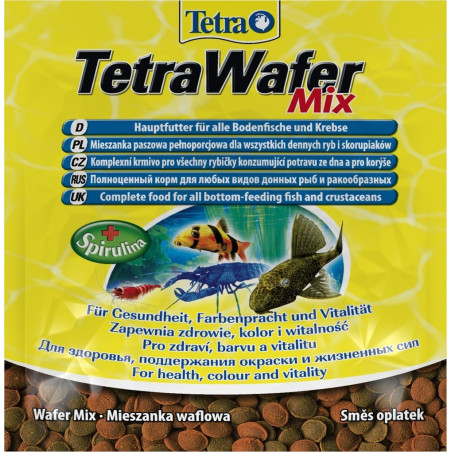 Tetra Wafer Mix 15g - pokarm dla ryb dennych | Zdrowe odżywianie dna