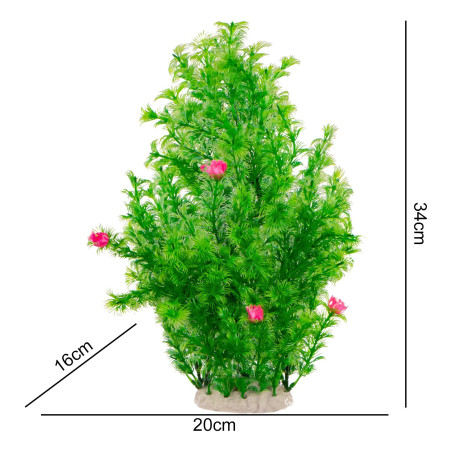 Kruger Meier Plant Rosebud - roślinka sztuczna | Idealna do akwarium