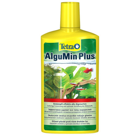 Tetra AlguMin Plus 500ml - Skuteczne zwalczanie glonów