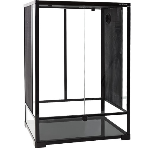 Repti-Zoo Glass Terrarium 60x45x90cm - Idealne dla gadów, szklane z metalową siatką