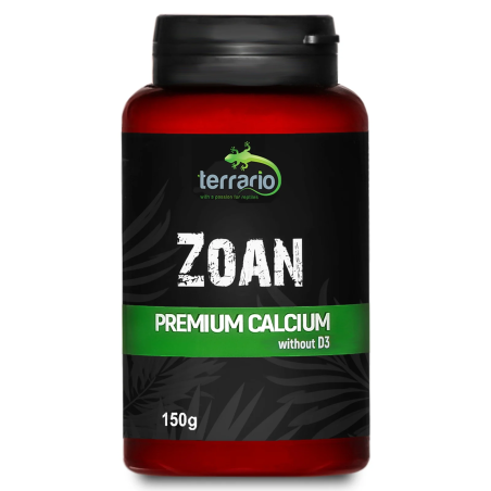 Terrario Zoan Calcium without D3 150g - Wzmacnia kości