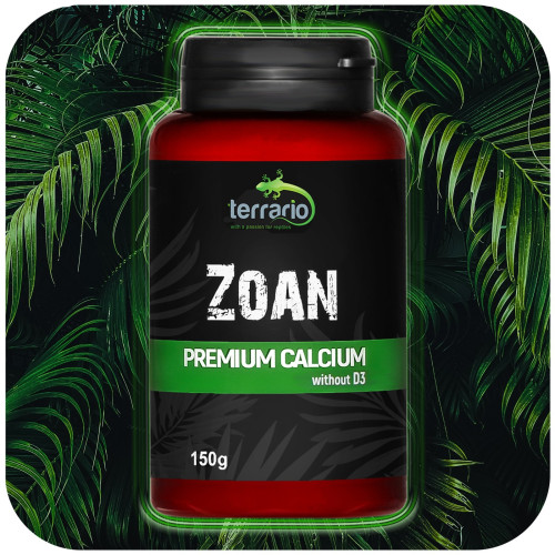 Terrario Zoan Calcium without D3 150g - Wzmacnia kości