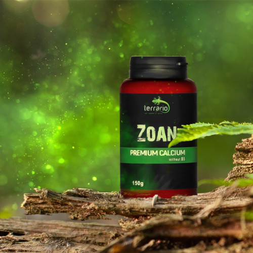 Terrario Zoan Calcium without D3 150g - Wzmacnia kości