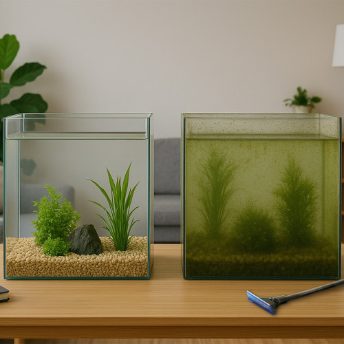 Kruger Meier AquaMate Hydra V 5w1 skrobak i czyści do akwarium - Krystaliczna woda