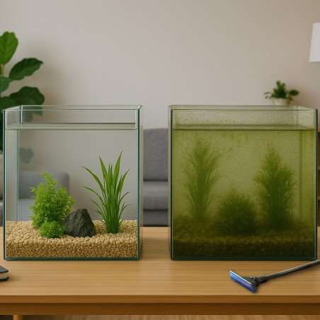 Kruger Meier AquaMate Hydra V 5w1 skrobak i czyści do akwarium - Krystaliczna woda