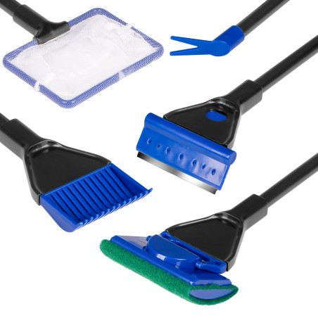 Kruger Meier AquaMate Hydra V 5w1 skrobak i czyści do akwarium - Krystaliczna woda
