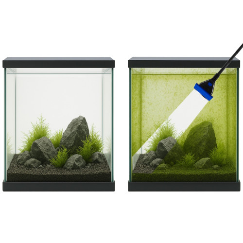 Kruger Meier AquaMate Hydra V 5w1 skrobak i czyści do akwarium - Krystaliczna woda