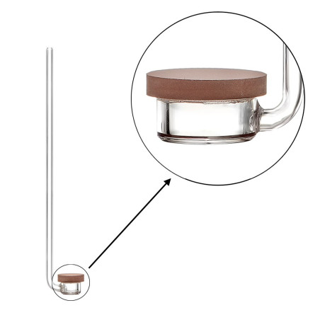 Dyfuzor CO2 akrylowy NEO MEDIA Neo Diffuser Special M z ceramicznym dyskiem 17 mm