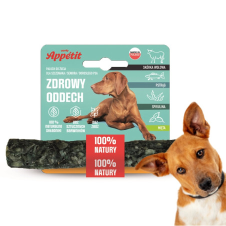 Comfy Appetit - paluch do żucia dla psa zdrowy oddech 15cm 35g - Świeży oddech i czyste zęby