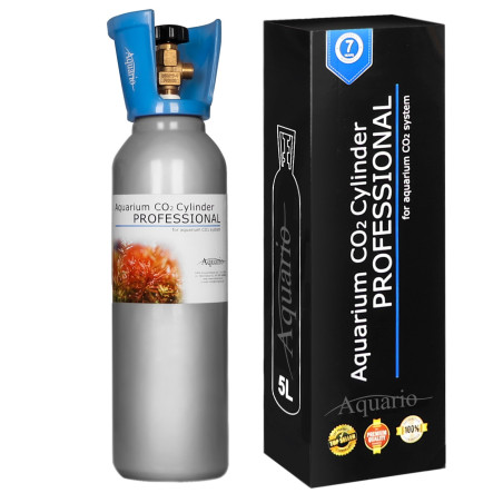 Butla CO2 Aquario BLUE 5l 57cm z zaworem - Idealna do akwarium