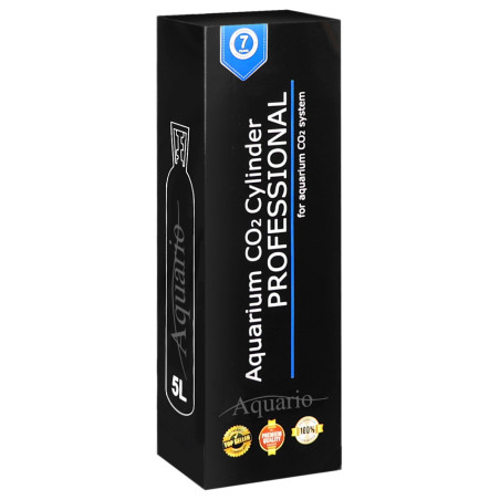 Butla CO2 Aquario BLUE 5l 57cm z zaworem - Idealna do akwarium