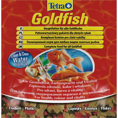 Tetra Goldfish Flakes 12g pokarm dla złotych rybek - Szybka wysyłka